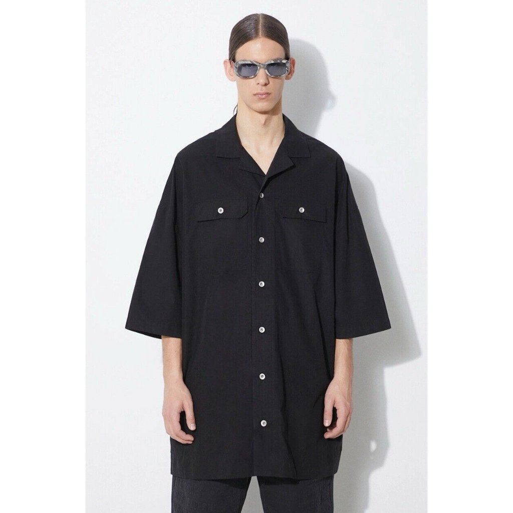Drkshdw By Rick Owens Magnum Tommy Shirt Black